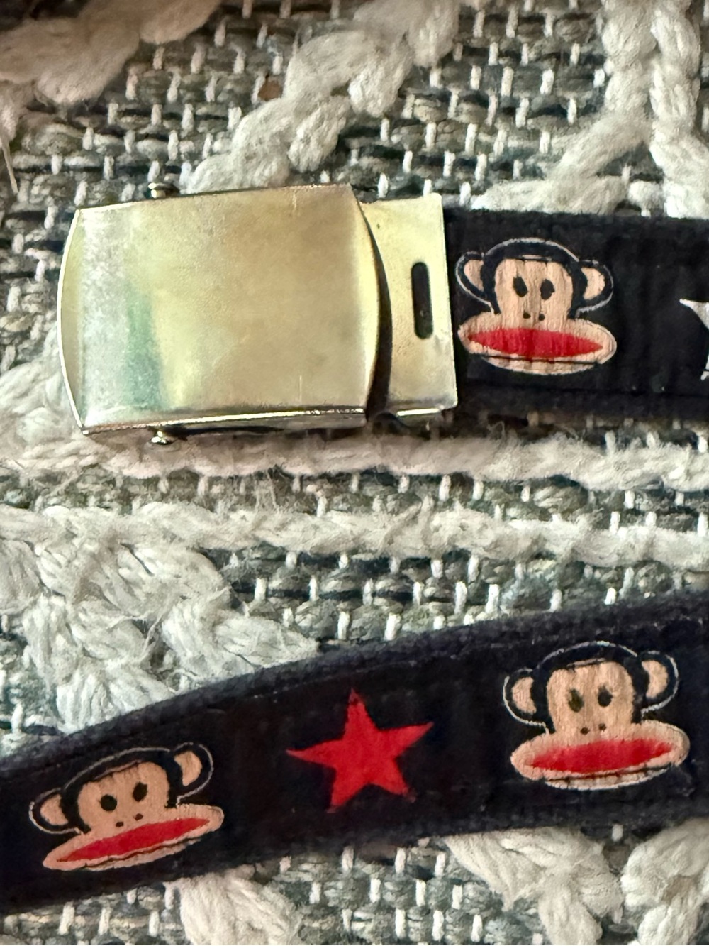 Vintage Paul Frank Julius belt one size Y2k